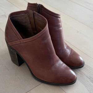Lucky Brand Chestnut Heeled Boots